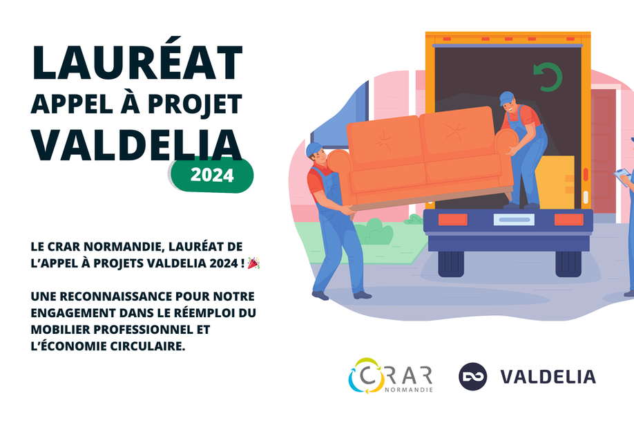 Le CRAR Normandie parmi les lauréats de Valdelia ! 🎉 Le CRAR Normandie parmi les lauréats de Valdelia ! 🎉