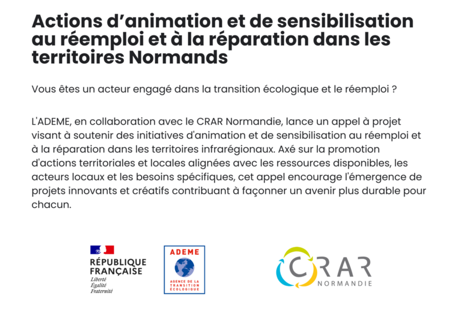 Appel à Projets pour la Transition Écologique en Normandie ! 🌿 Appel à Projets pour la Transition Écologique en Normandie ! 🌿