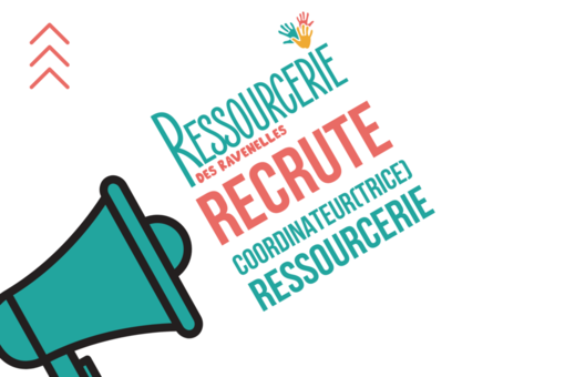 La Ressourcerie des Ravenelles recrute un(e) coordinateur(trice) !