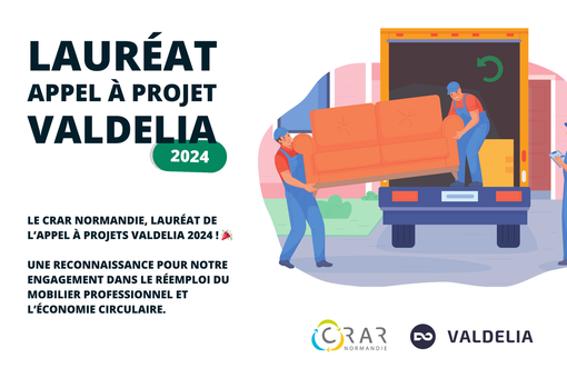 Le CRAR Normandie parmi les lauréats de Valdelia ! 🎉